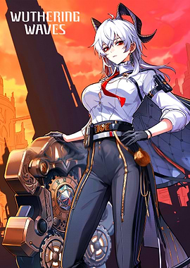 Wuthering Waves Anime Character