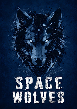 Space Wolves Wolf Art