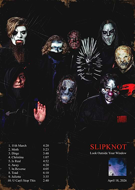 Slipknot 'Look Outside Your Window' Album Art