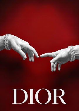 Dior Hands with Bracelets
