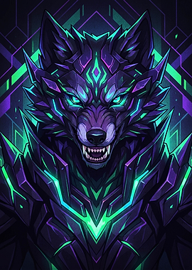 Cyberpunk Wolf Warrior