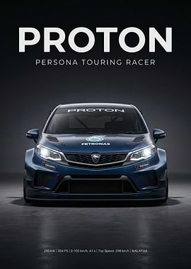 Proton Persona Touring Racer Car