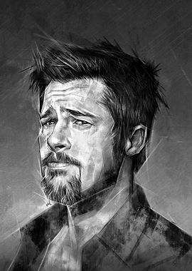 Brad Pitt Portrait