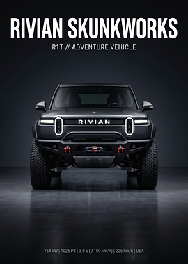Rivian Skunkworks R1T Adventure Vehicle