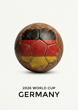 Germany 2026 World Cup Soccer Ball