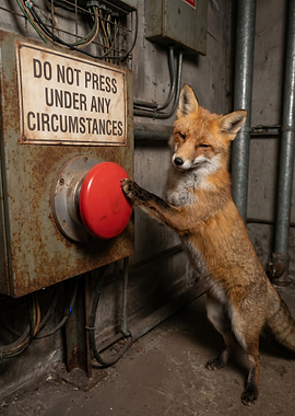 Fox presses forbidden button