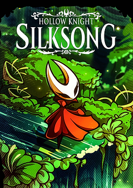 Hollow Knight Silksong Game Poster
