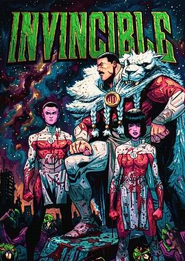 Invincible Comic Cover