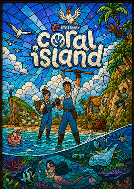 Coral Island Game Art
