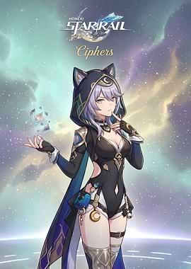 Honkai Star Rail Ciphers Character Art