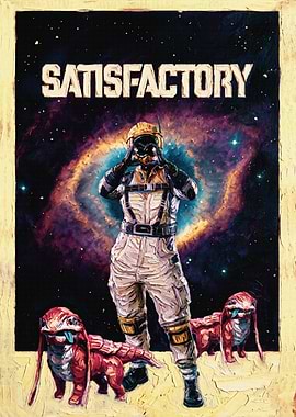 Satisfactory Game Poster
