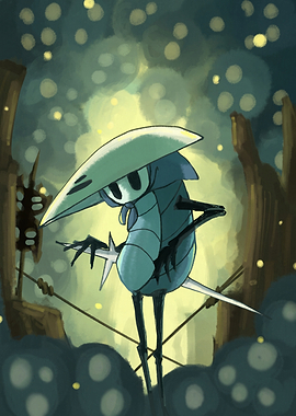 Hollow Knight Hornet Character Art