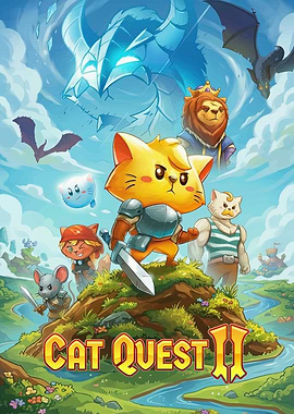 Cat Quest II Game Cover Art