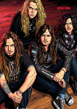 Sepultura Band Portrait