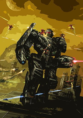 Giant Mech Battle