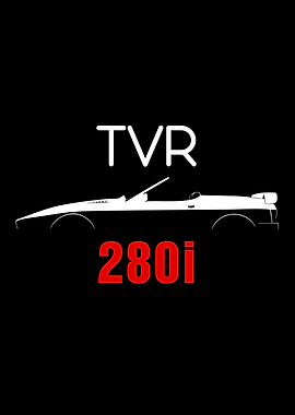 TVR 280i Car Silhouette