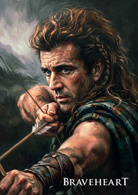 William Wallace with Bow and Arrow