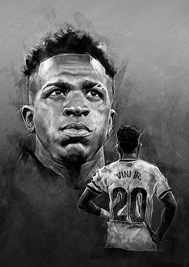 Vinicius Jr. Portrait