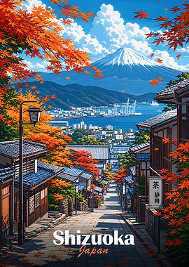 Shizuoka Japan Autumn Scenery