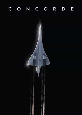 Concorde Supersonic Jet