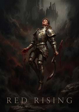 Red Rising Knight in Armor