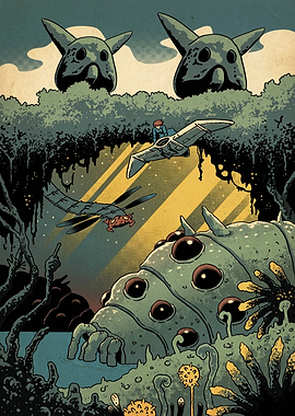Alien Jungle Encounter