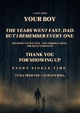 To My Dad From Your Son