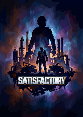 Satisfactory Game Art
