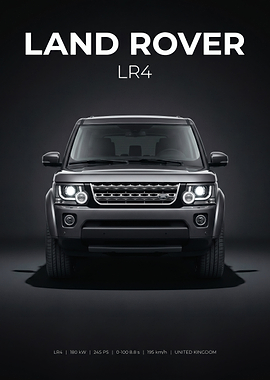 Land Rover LR4 Front View