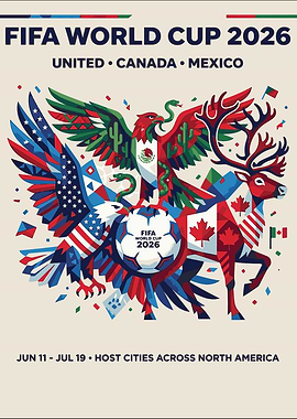 FIFA World Cup 2026 Poster