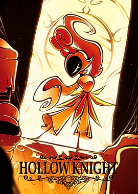 Hollow Knight Stained Glass Art