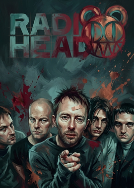 Radiohead Band Portrait