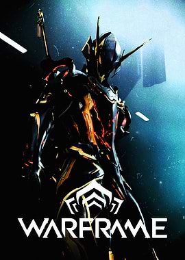 Warframe Video Game Poster