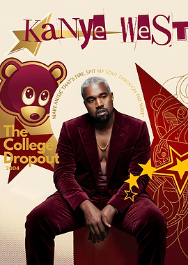 Kanye West College Dropout Album Art