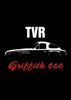 TVR Griffith 400 Car Silhouette
