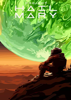Project Hail Mary Astronaut on Alien Planet