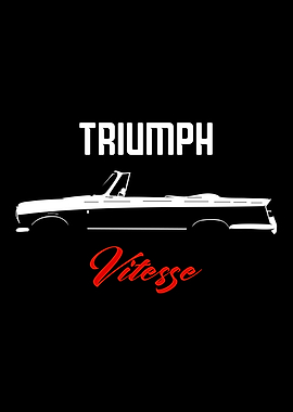 Triumph Vitesse Car Silhouette