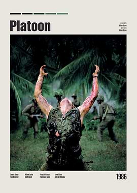 Platoon Movie Poster
