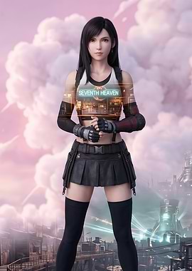 Final Fantasy VII Tifa Lockhart Seventh Heaven