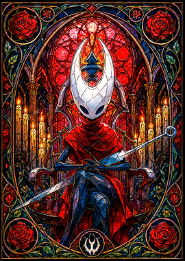 Hornet in Stained Glass Throne