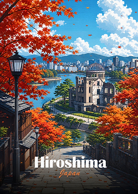 Hiroshima Autumn Scene