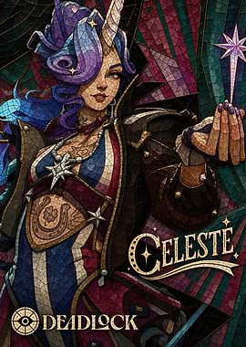 Celeste Deadlock Mosaic Art