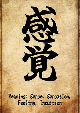Kanji for Sense and Feeling