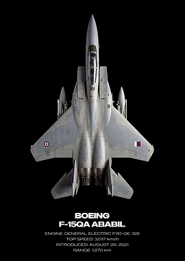 Boeing F-15QA Ababil Jet