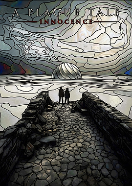 A Plague Tale Innocence Stained Glass Art