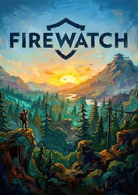 Firewatch Game Art