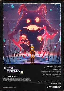 Risk of Rain 2 Game Poster
