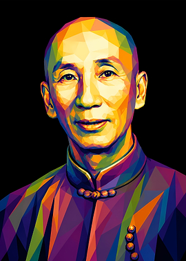 Ip Man Pop Art Portrait