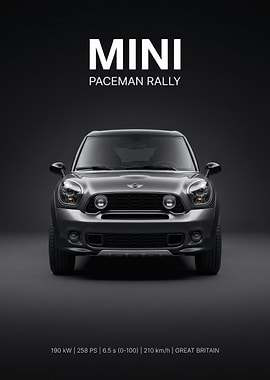 Mini Paceman Rally Car