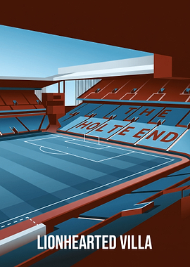 Aston Villa Stadium Art